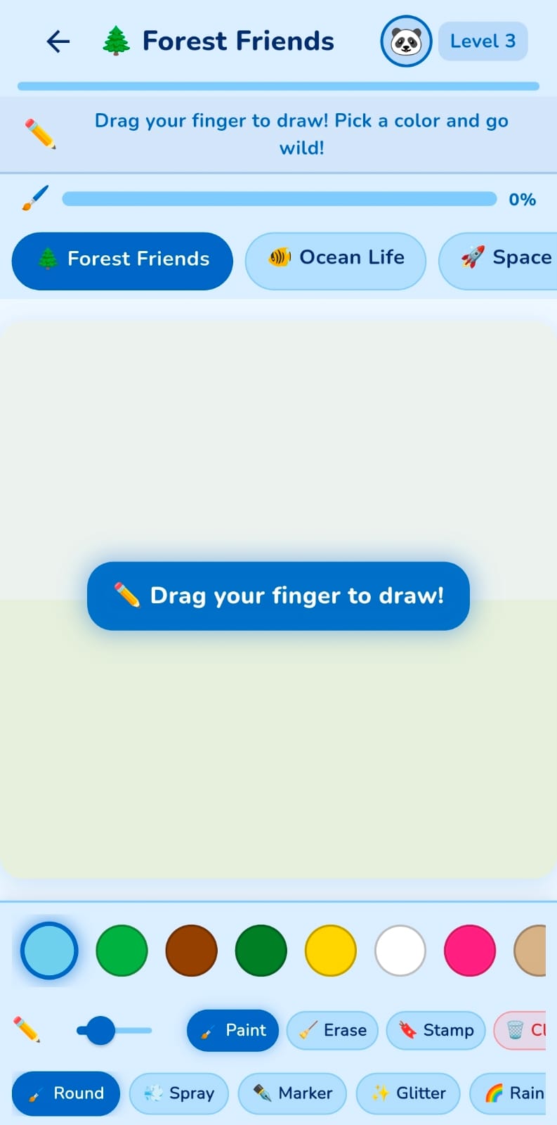 JWorld Quest parent teaching tools screen